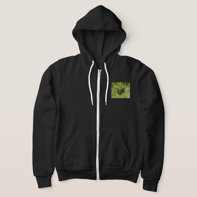 Sudadera con capucha y cremallera Squirrely para m (Distribución)