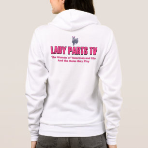 Sudadera con capucha Zippered TV de señora Parts