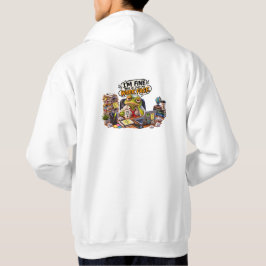 Sudadera con Cara de Trabajo de Rana Divertida - H