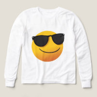Sudadera con carita sonriente genial | Diseño gráf