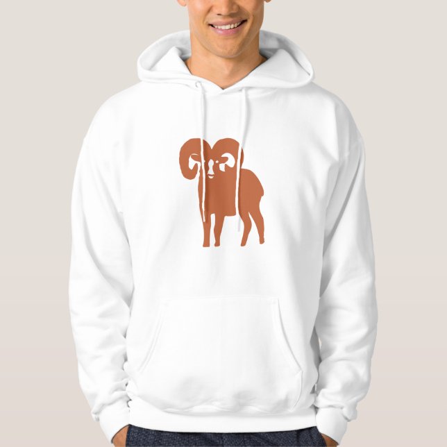 Sudadera con carnero del espíritu de Aries – Zodia (Anverso)