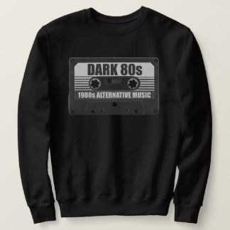 Sudadera con cinta de casete de los 80s OSCURA