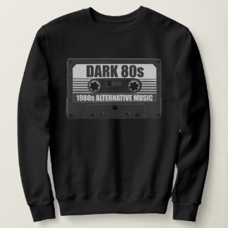 Sudadera con cinta de casete de los 80s OSCURA