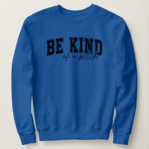Sudadera con cita de actitud divertida