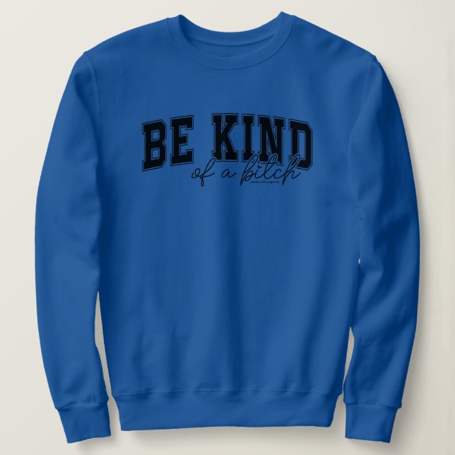 Sudadera con cita de actitud divertida (Anverso del diseño)