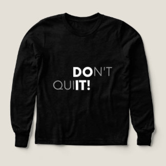Sudadera con cita motivacional No te rindas Hazlo