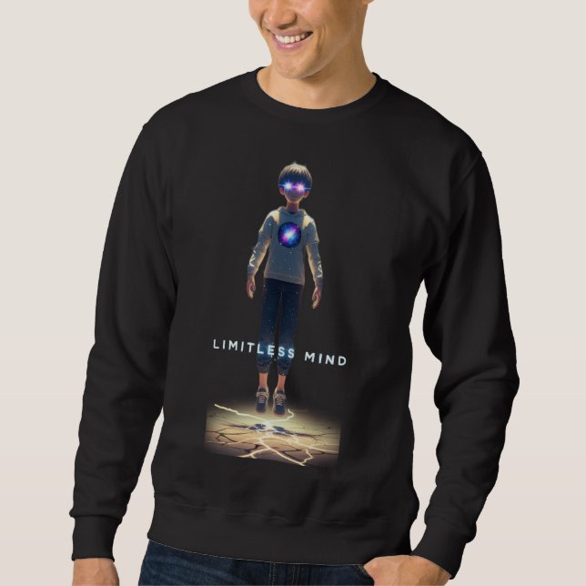 Sudadera con citas motivadoras para hombres. (Anverso)