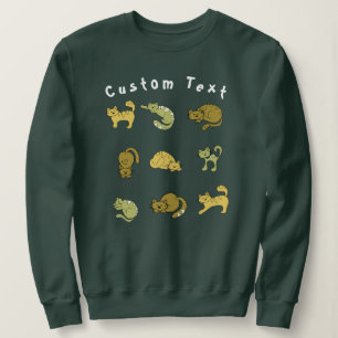 Sudadera con Collage de Gato Adorable - Regalo par
