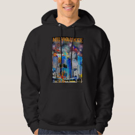 Sudadera con collage de Milwaukee 2026