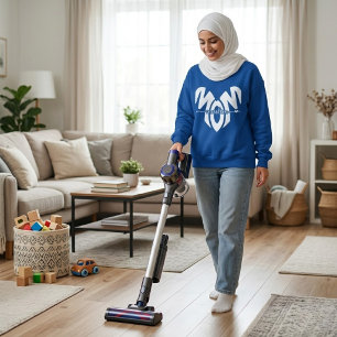 Sudadera con corazón de mamá musulmana