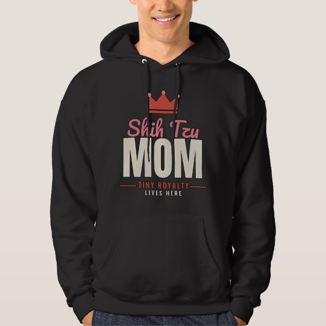 Sudadera con corona de la realeza diminuta para ma (Anverso)