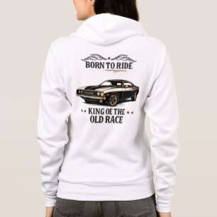 Sudadera con Cremallera de Coche Musculoso Clásico