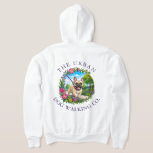 Sudadera con cremallera de ropa para pasear perros
