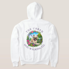 Sudadera con cremallera de ropa para pasear perros