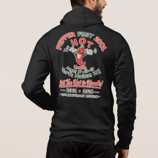 Sudadera con cremallera del 25º aniversario del 20