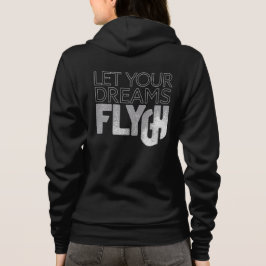 Sudadera con cremallera para mujeres con cita moti