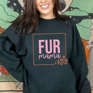 Sudadera con cuello de tripulación con estampado d