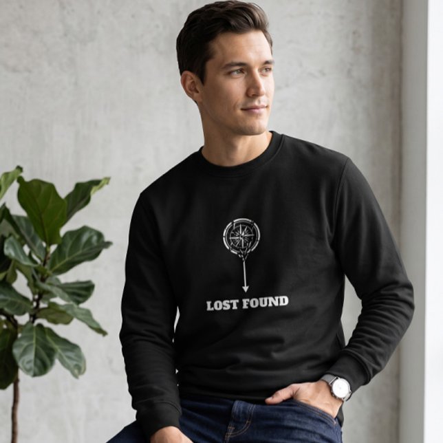 Sudadera con cuello redondo Minimalista Brújula Ne (Subido por el creador)