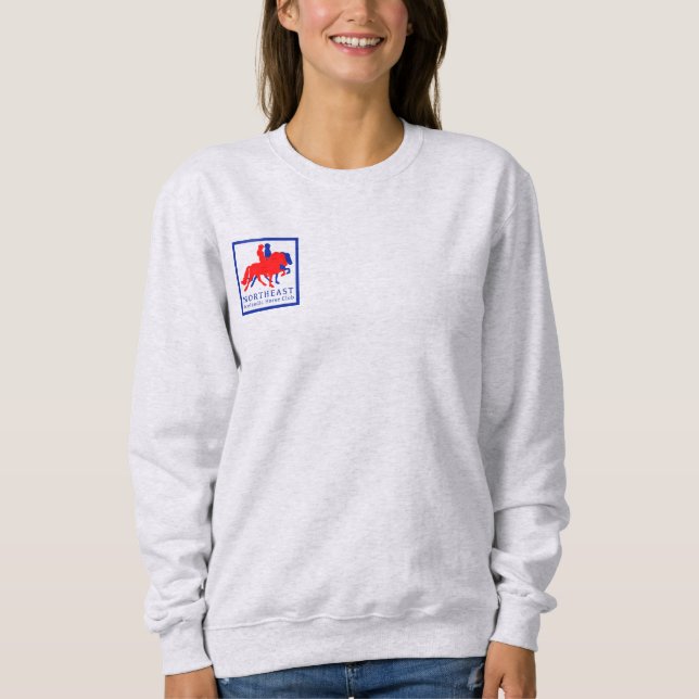 Sudadera con cuello redondo para mujeres NEIHC (Anverso)