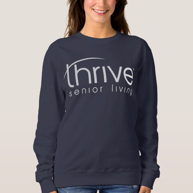 Sudadera con cuello redondo Thrive (Anverso)