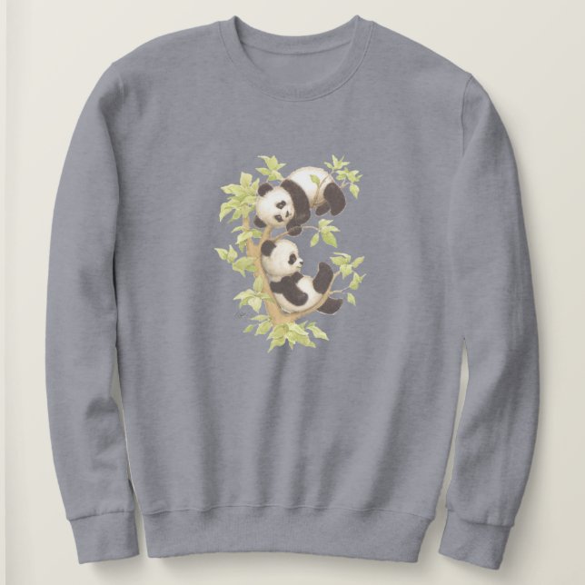 Sudadera con diseño de panda (Anverso del diseño)
