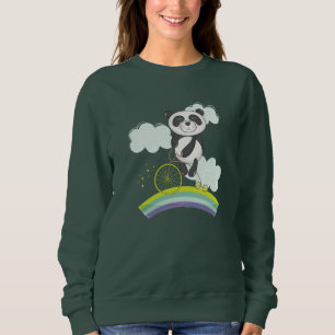 Sudadera con diseño de panda adorable