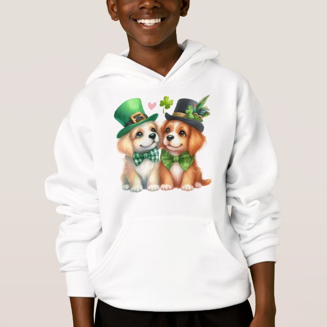 Sudadera con diseño del día de San Patricio de per (Anverso)
