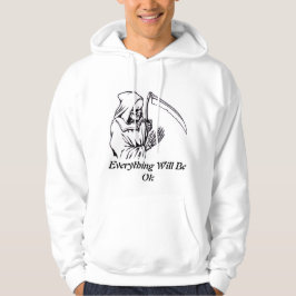 Sudadera con diseño Everything Will Be OK