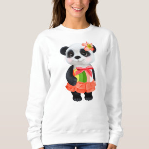 Sudadera con diseño lindo de panda