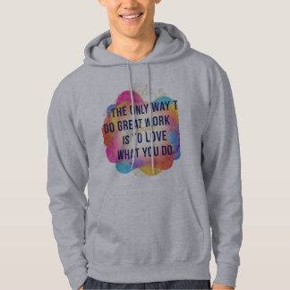 Sudadera con el lema Enfócate en el Progreso No en