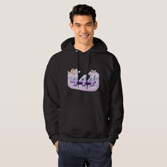 Sudadera con el Número de Ángel 444 – Diseño Simpl (Anverso completo)