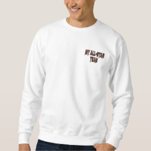 Sudadera con el pecho izquierdo de los hombres de