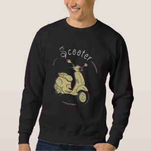Sudadera Con El Scooter A Través Del Mundo