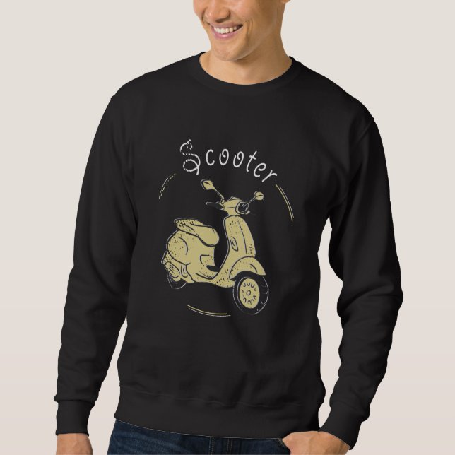 Sudadera Con El Scooter A Través Del Mundo (Anverso)