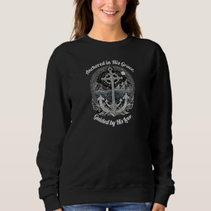 Sudadera con Elegancia Anclada
