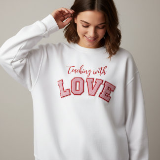 Sudadera con Enseñando con Amor