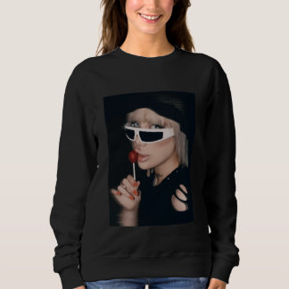Sudadera con estado de ánimo de princesa rebelde