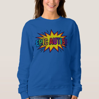 Sudadera con Estallido de Estrellas Épico Autismo