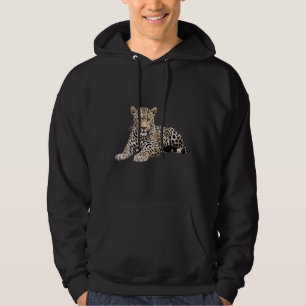Sudadera con estampado de leopardo