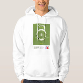 Sudadera con estampado de línea de terreno de cric