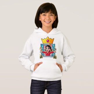Sudadera con estampado de princesa