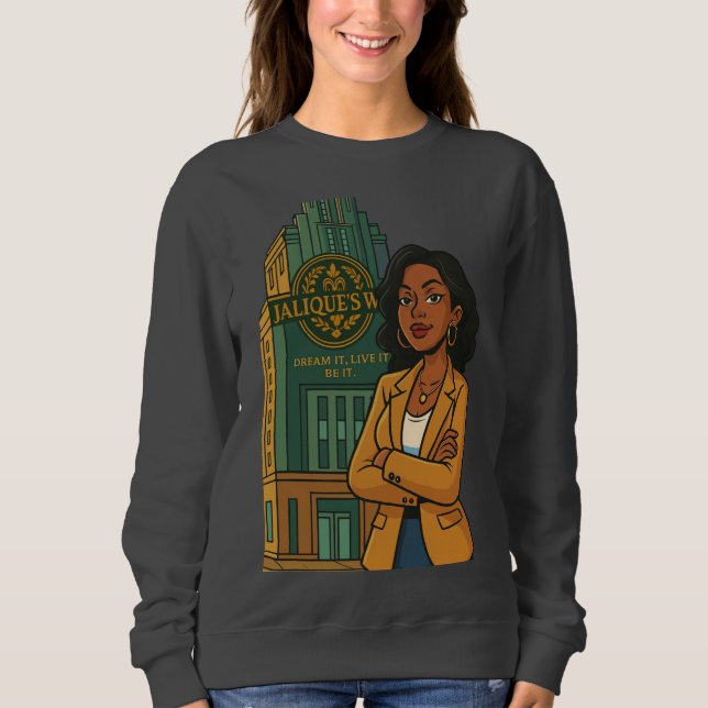Sudadera con estampado Empire de Jalique's Way  (Anverso)