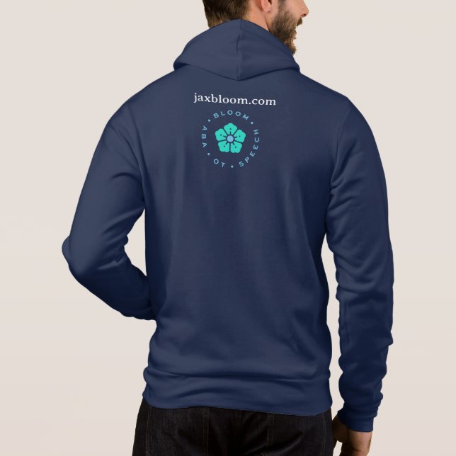 Sudadera con estampado floral (Reverso)