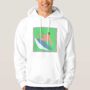 Sudadera con estampado original de acuarela de sur
