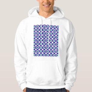 Sudadera con estampado repetido de protección cont