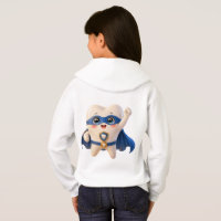 Sudadera con estampado trasero para niños Superhér