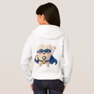 Sudadera con estampado trasero para niños Superhér