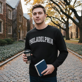 Sudadera con estilo universitario de FILADELFIA