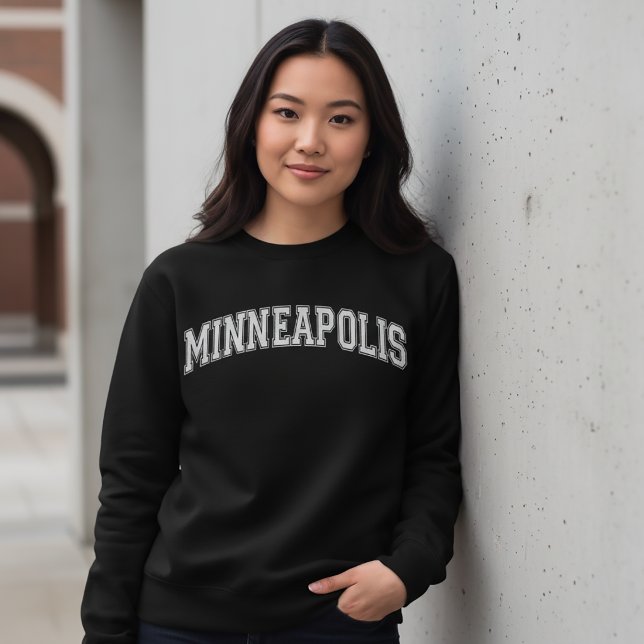 Sudadera con estilo universitario de MINNEAPOLIS (Subido por el creador)
