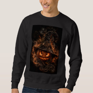 Sudadera con fantasía de calabaza de Halloween gót